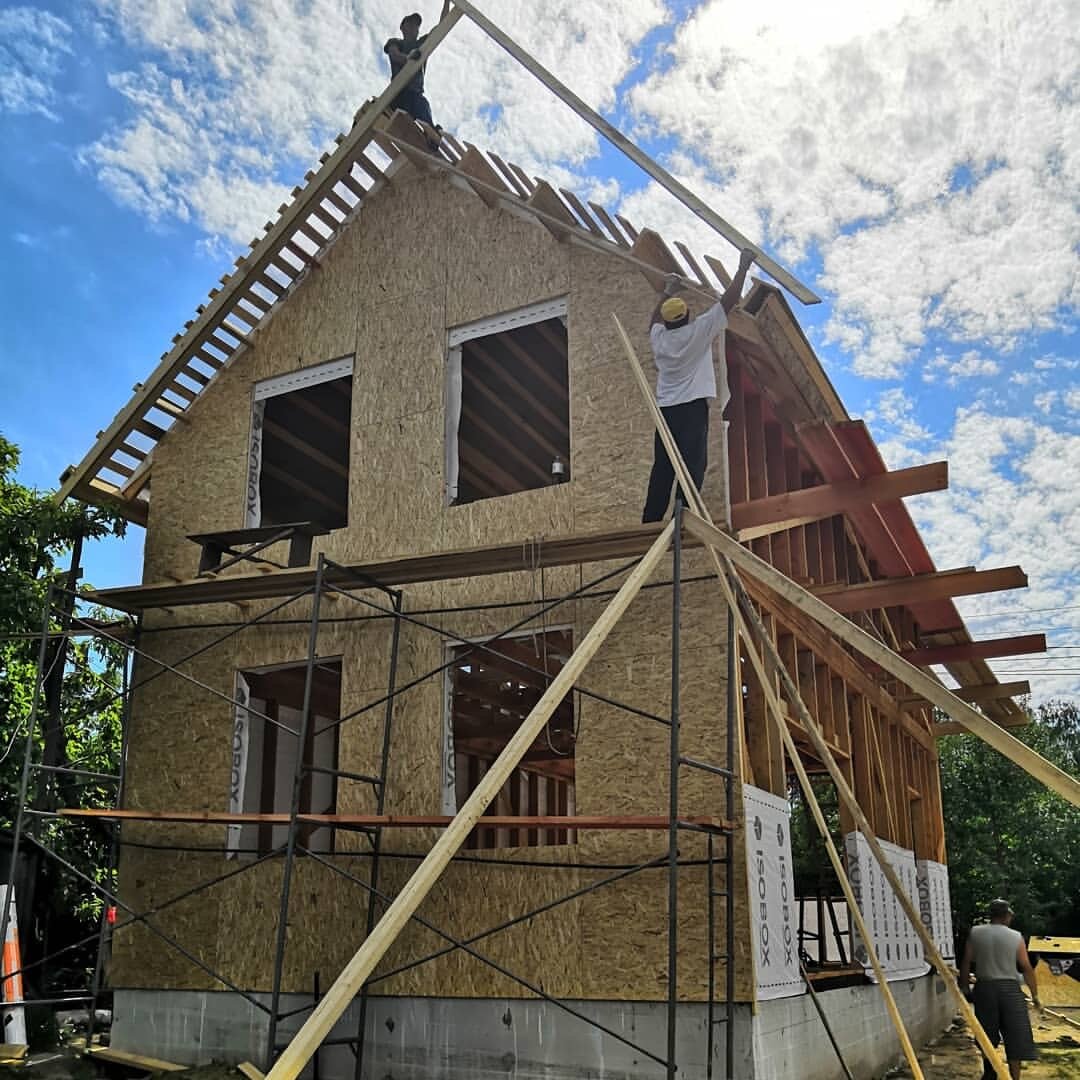 сип дом, строительство дома из сип панелей, строительство домов, строительство частного дома, сип дома