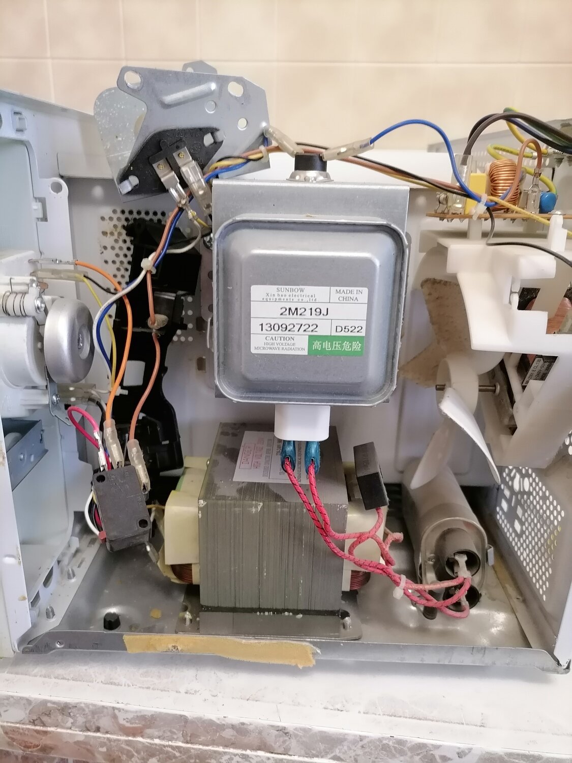 Ремонт микроволновки