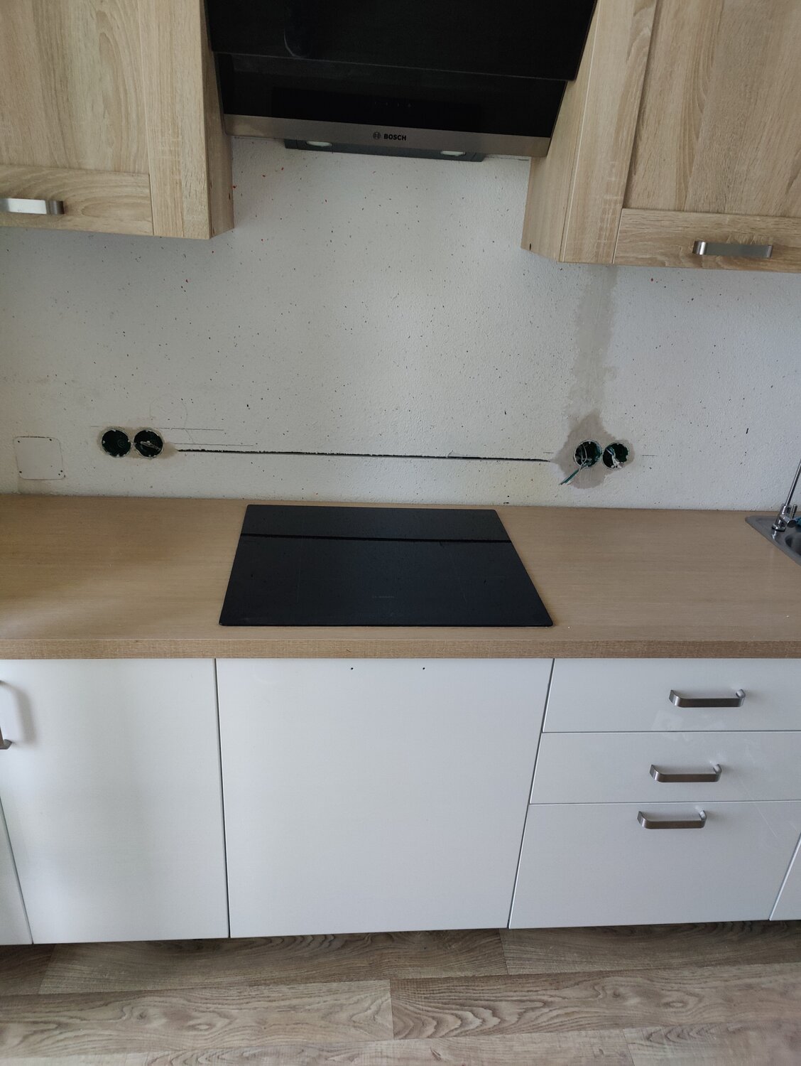 столешница кухня, столешница, белая столешница, тонкая столешница, столешница дуб