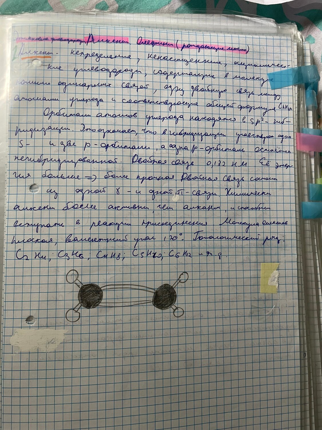 почерк, текст, в тетради, красивый почерк, тетрадный лист