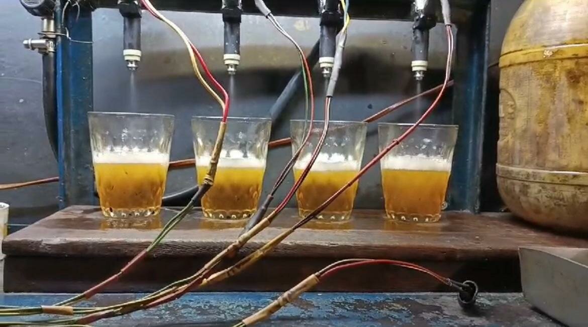 промывка форсунок, стенд для промывки форсунок ваз, стенд для проверки форсунок дд 210, чистка форсунок, коагуляция трансформаторного масла