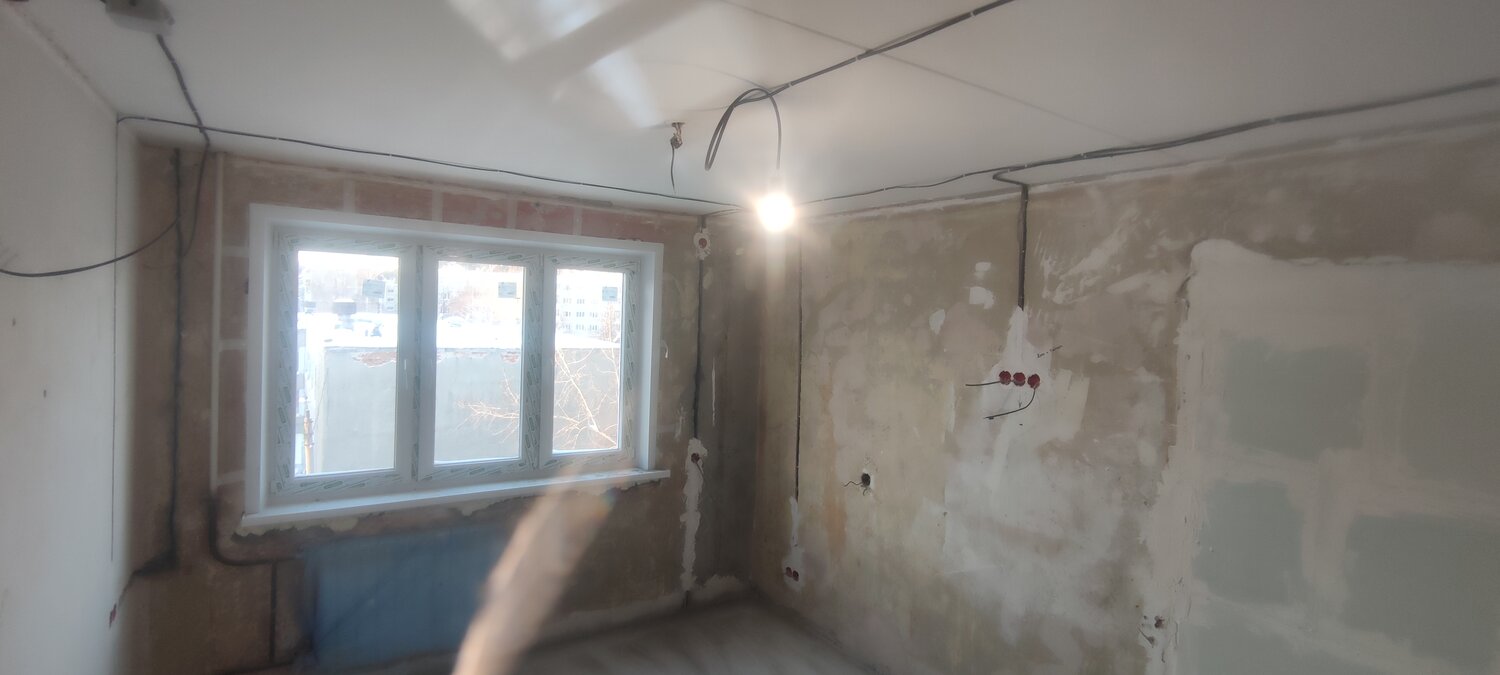 квартиры, проводка в панельном доме, монтаж электропроводки, черновая отделка, черновая квартира