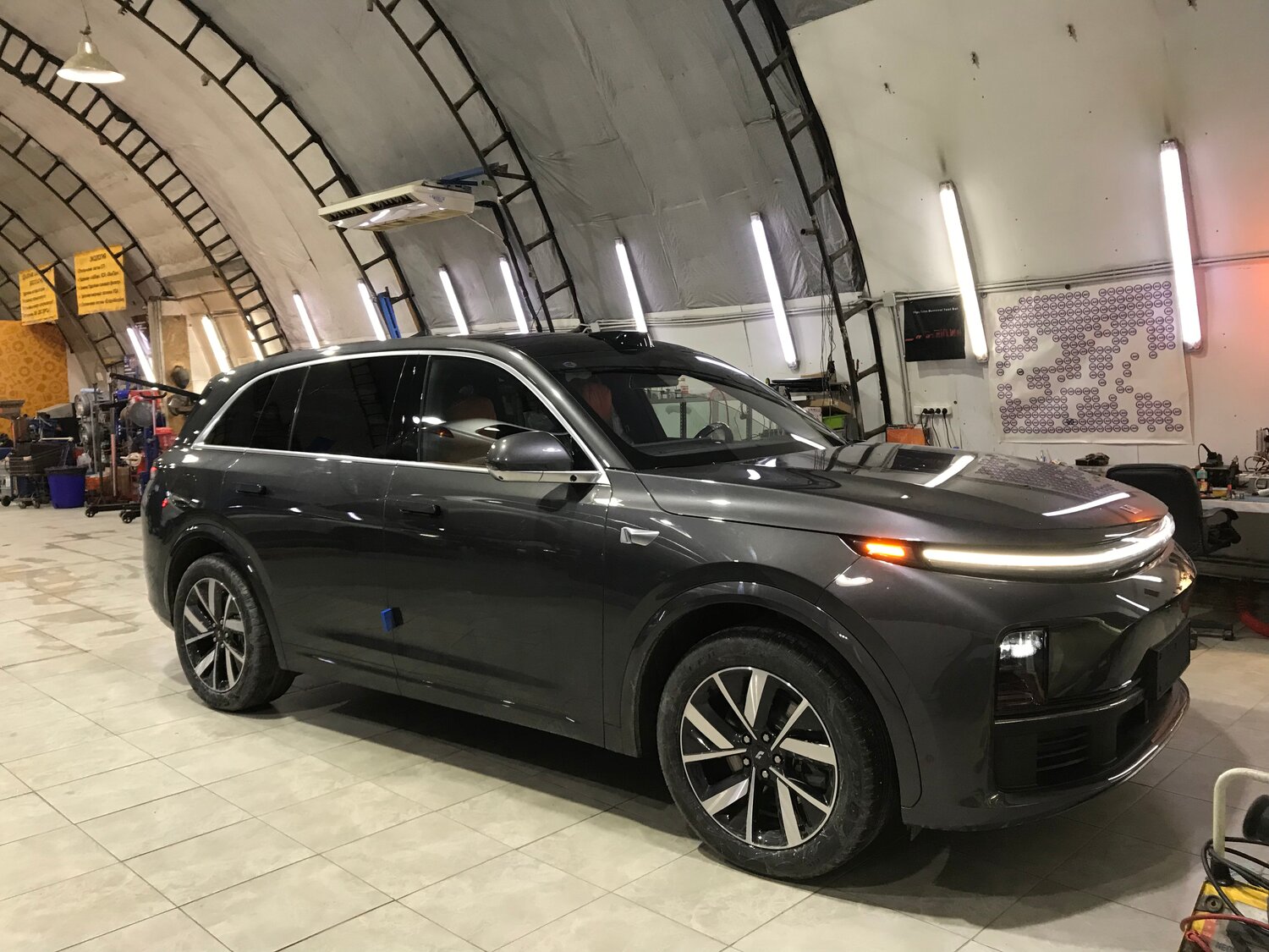 автомобиль, авто, джип l9, новые автомобили, lixiang l7 черный