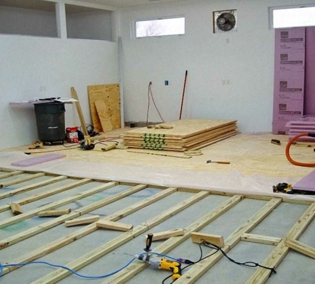 укладка фанеры на пол, укладка фанеры на деревянный пол, укладка фанеры на пол на лаги, фанера для пола, пол из фанеры