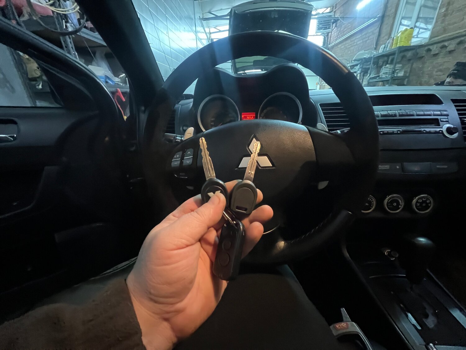 автоключи key77, mitsubishi lancer, mitsubishi lancer 2.0 вариатор, 2008, авто, руль мицубиси лансер 10 тюнинг