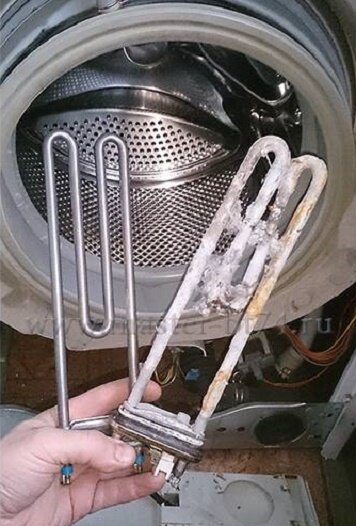 тэн в стиральной машине, тэн для стиральной машины индезит, замена тэна в стиральной машине, тэн от стиральной машины до после, чистка стиральной машины