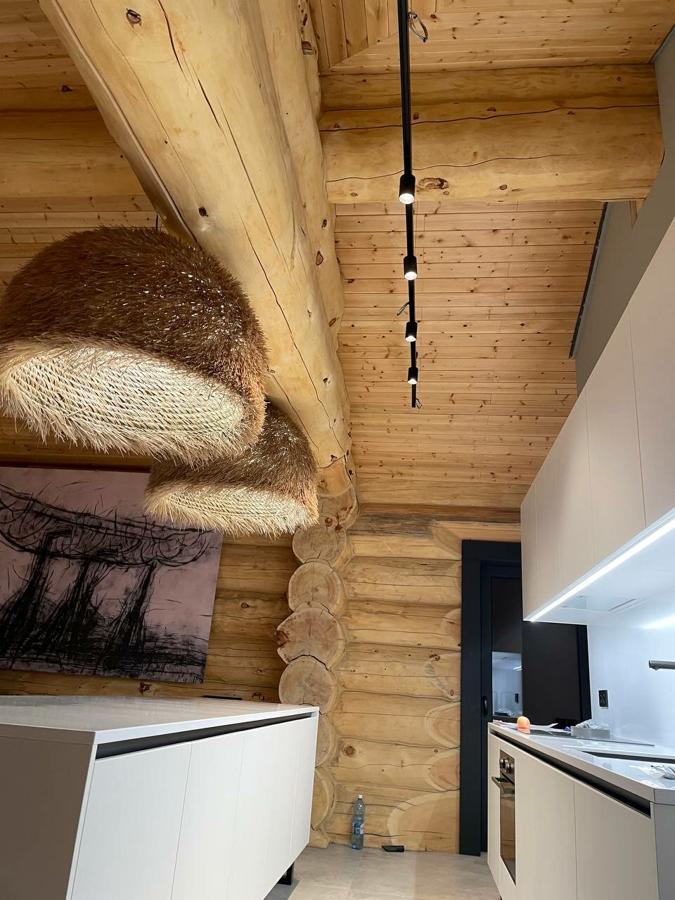 загородный клуб snhaus –, деревянный дом, бревно дом, деревянный дом интерьер, интерьер