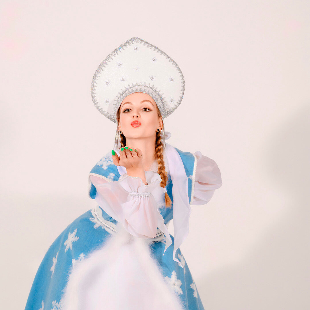 красивая снегурочка, снегурочка, костюм снегурочки, костюм снегурочка сказочная, снегурочка костюм