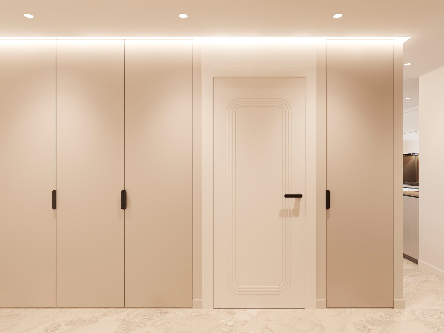 дизайн интерьеров, интерьер, интерьер квартиры, интерьер прихожей, двери интерьер