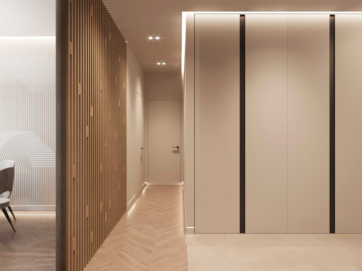 светлая прихожая интерьер, коридор в современном стиле, дизайн проект прихожей, прихожая дизайн интерьера, дизайн коридора