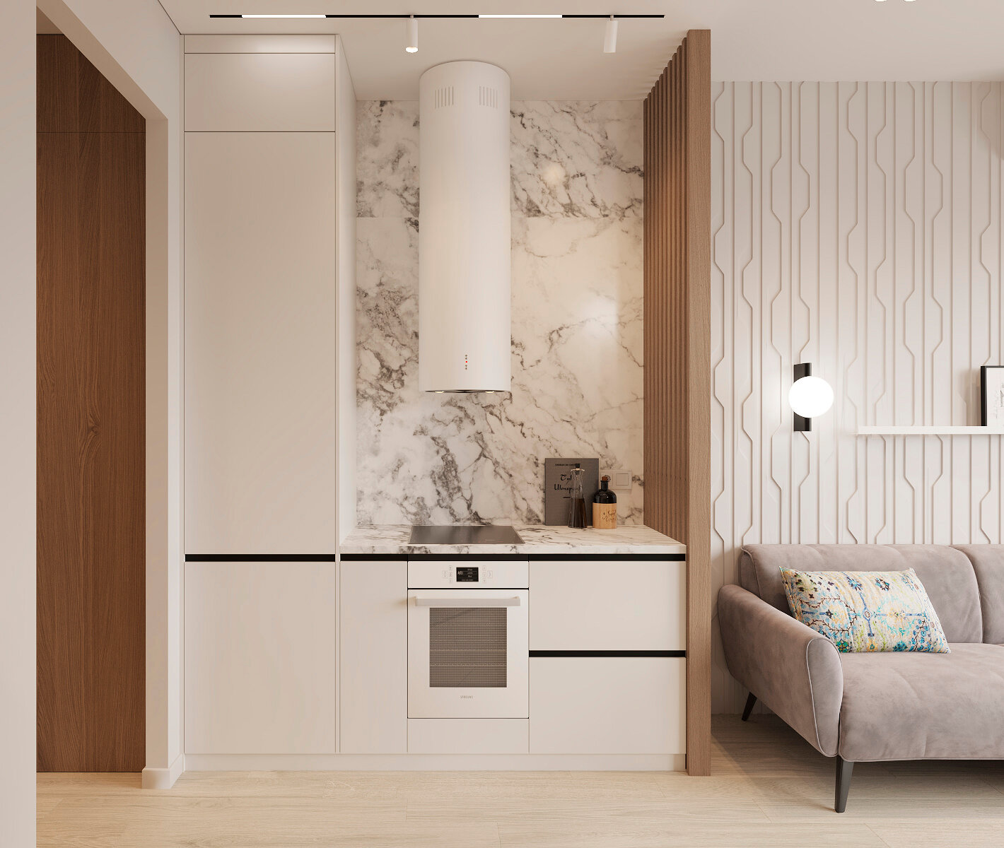 кухня дизайн интерьер, дизайн интерьера студии, интерьер кухни, квартира студия дизайн интерьера, дизайн квартиры студии