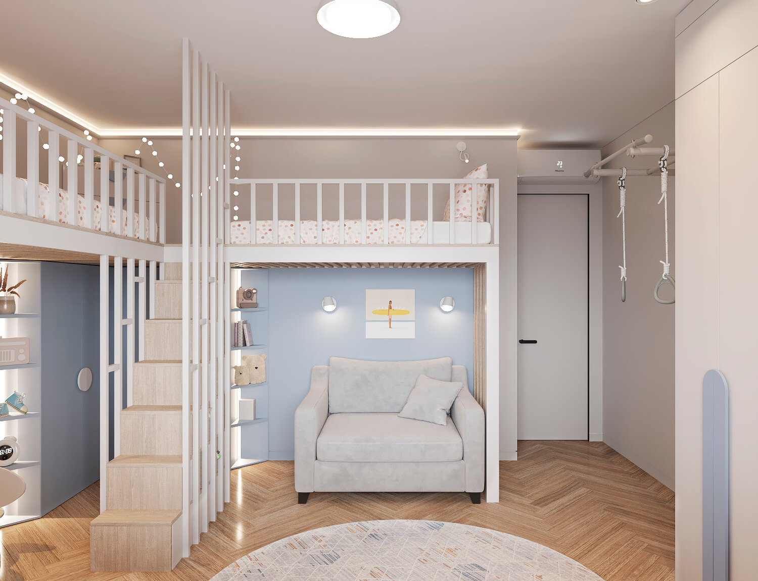 дизайн интерьера детской, дизайн детской комнаты, детская комната дизайн, интерьер детской, детская интерьер