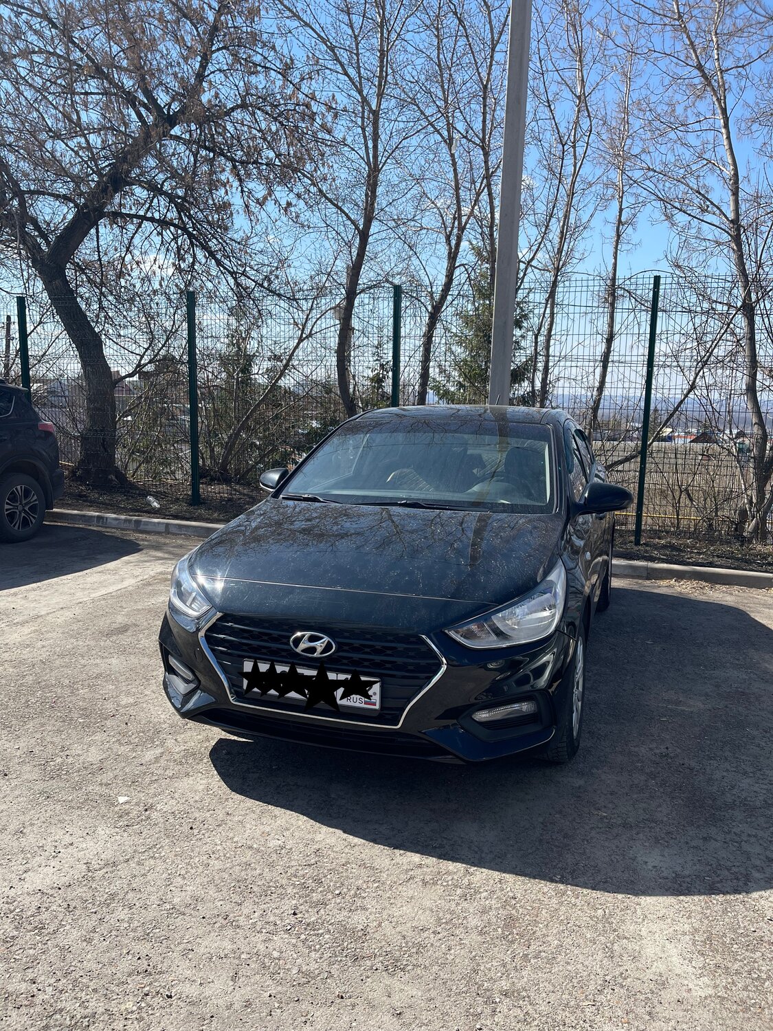 черный хендай солярис, huyndai solaris, hyundai solaris ii, hyundai solaris 2018, черный хендай