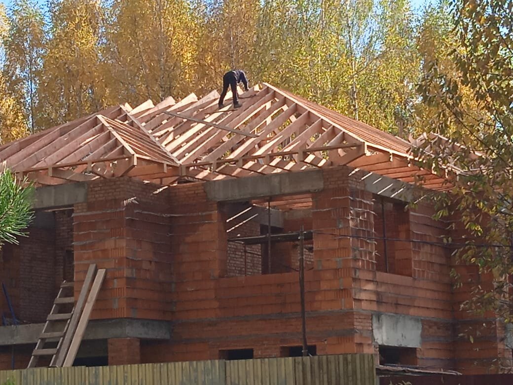 кровля, кровельные работы, кровля крыши, монтаж кровли, кровля стропила