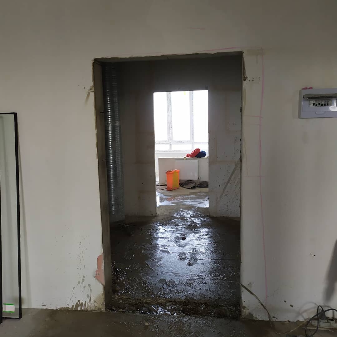 предчистовая отделка, интерьер, отделка под чистовую, дом, жилье