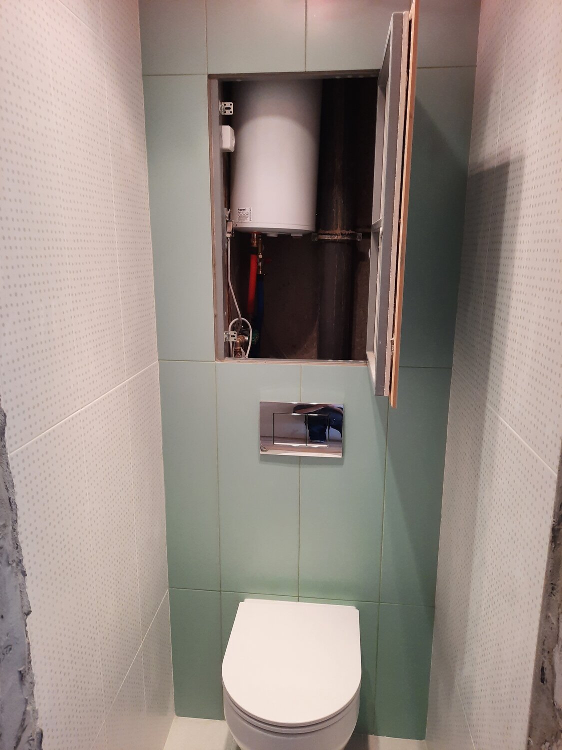 сантехнический шкаф в туалет, шкаф над инсталляцией в туалете, шкаф в санузел над инсталляцией, шкаф в туалете за унитазом, технический шкаф в туалете