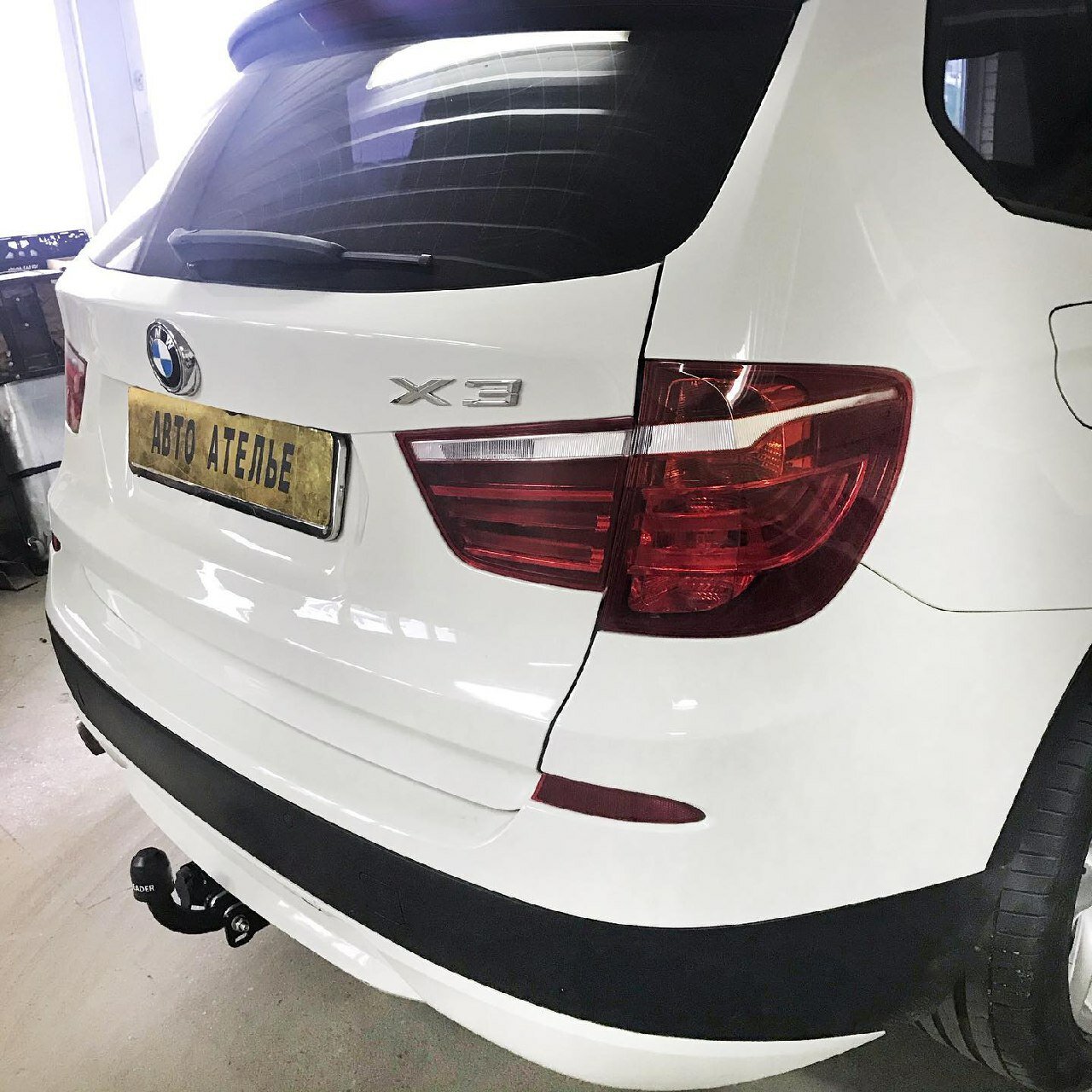 бмв х 3 f 25, bmw x 3 f 25, фаркоп leader plus, bmw x3 фаркоп, BMW X3 II (F25) Рестайлинг