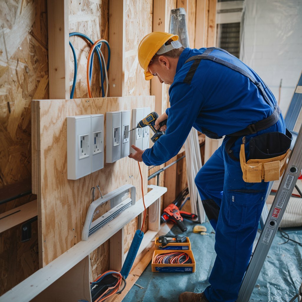 электрик, электромонтажные работы, работа электрика, услуги электрика, монтажник электрооборудования