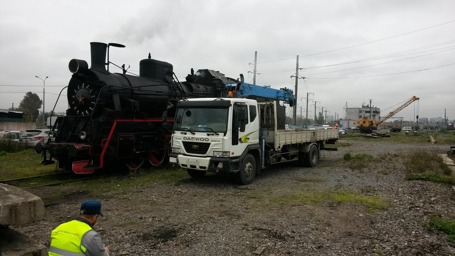 паровоз эр, паровоз, паровоз со17, музей железнодорожной техники им. н.а. акулинина, грузовой паровоз