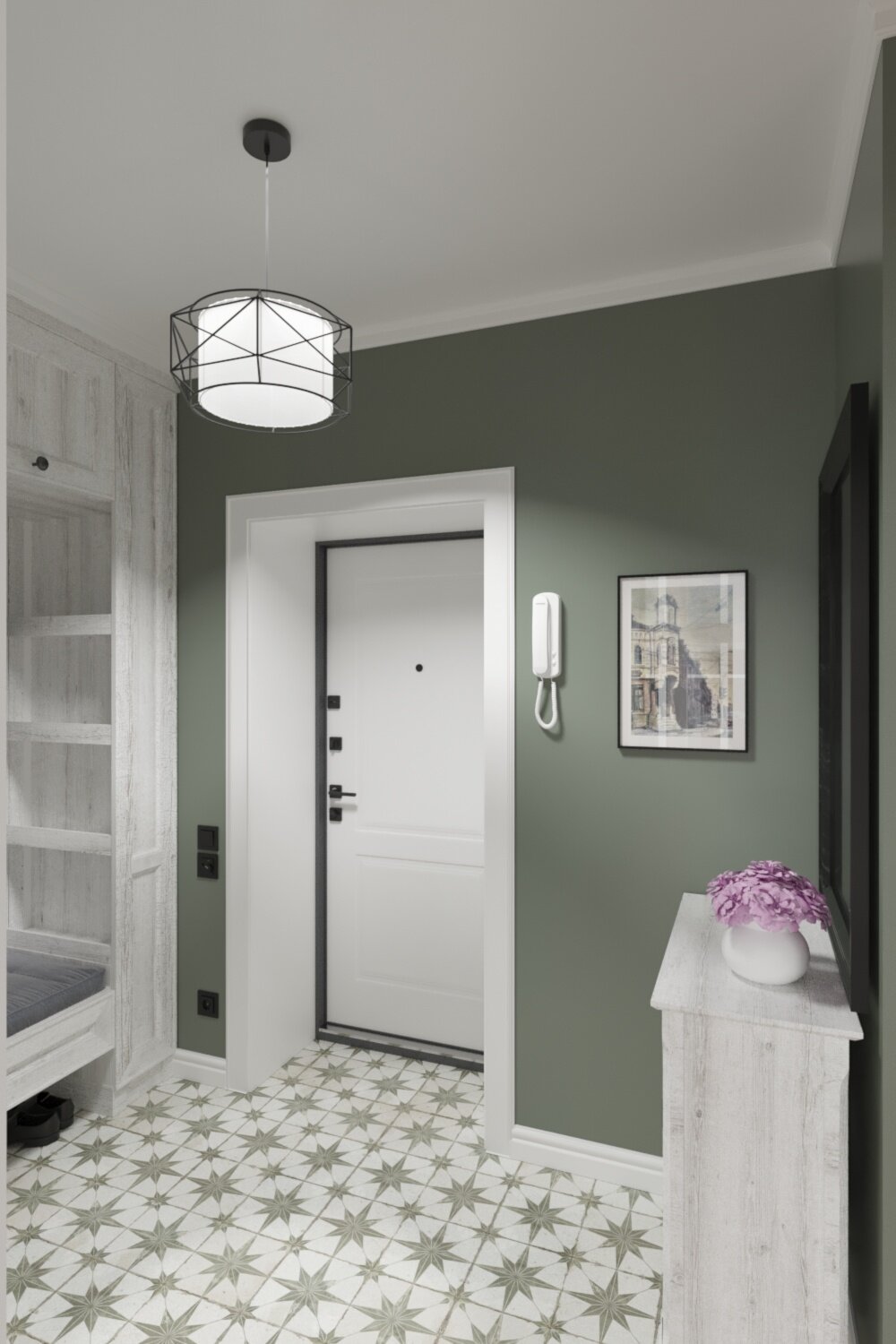 интерьер прихожей, прихожая в хрущевке, интерьер прихожая, прихожая дизайн интерьера, прихожая в скандинавском стиле