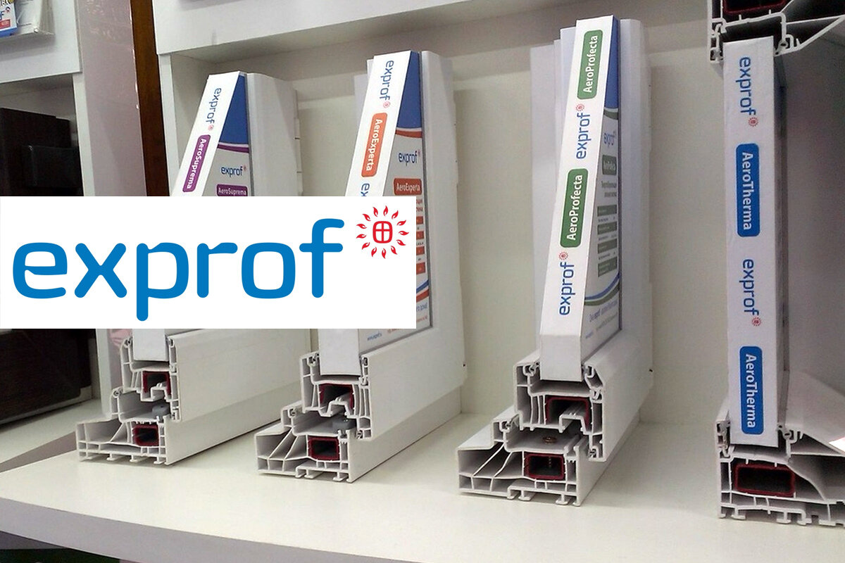 профиль exprof profecta 70 мм, оконные профили, профиль экспроф, профиль пвх, профиль рехау