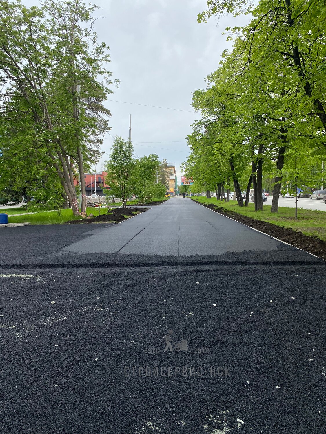 асфальт тротуар, асфальтирование пешеходной дорожки, асфальт, дорога тротуар, укладка асфальта