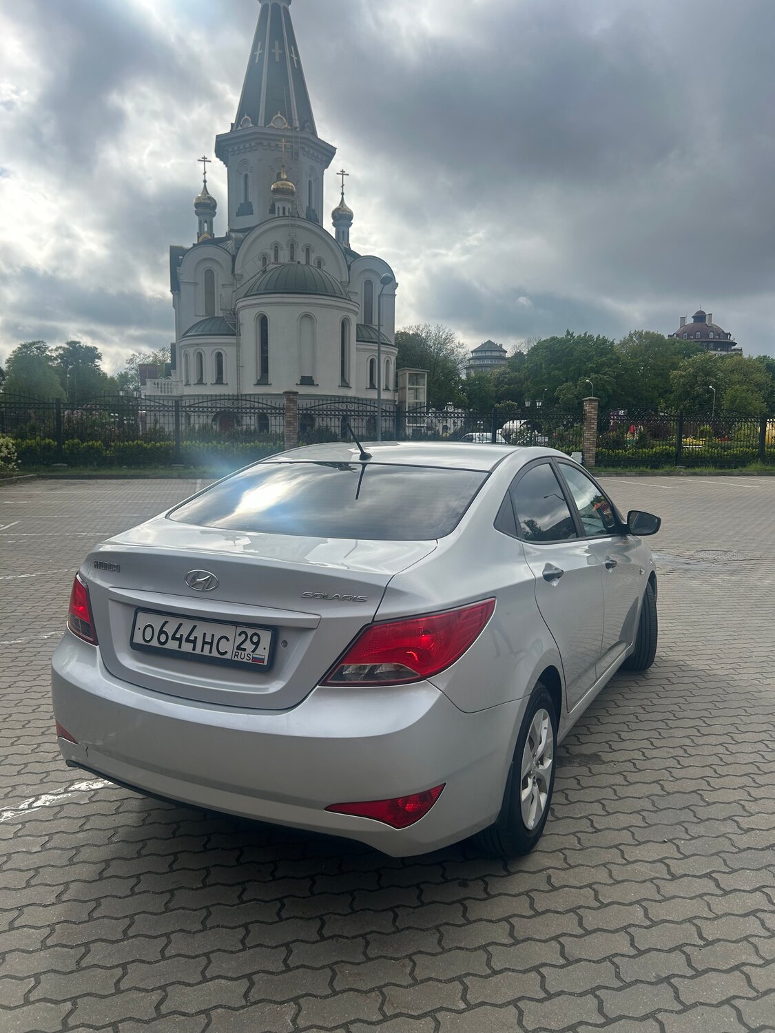 huyndai solaris, hyundai solaris 2015, серебристый хендай, hyundai solaris 2016, Hyundai Solaris I Рестайлинг