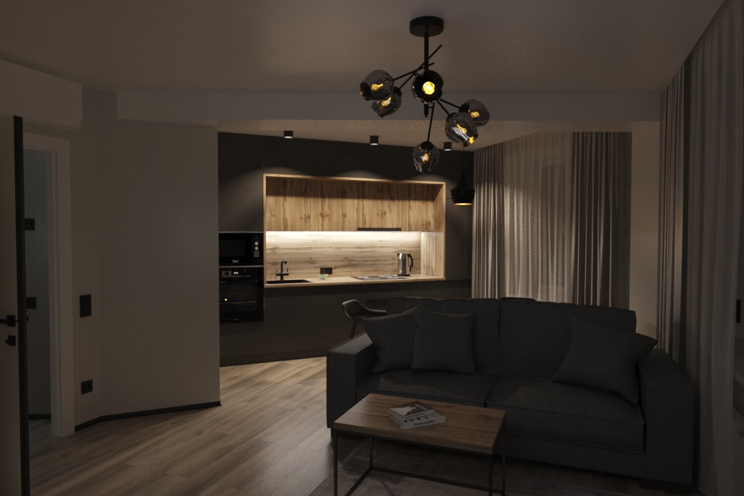 кухня гостиная модерн, дизайн проект квартир, дизайн интерьера студии, дизайн студии, дизайн интерьер