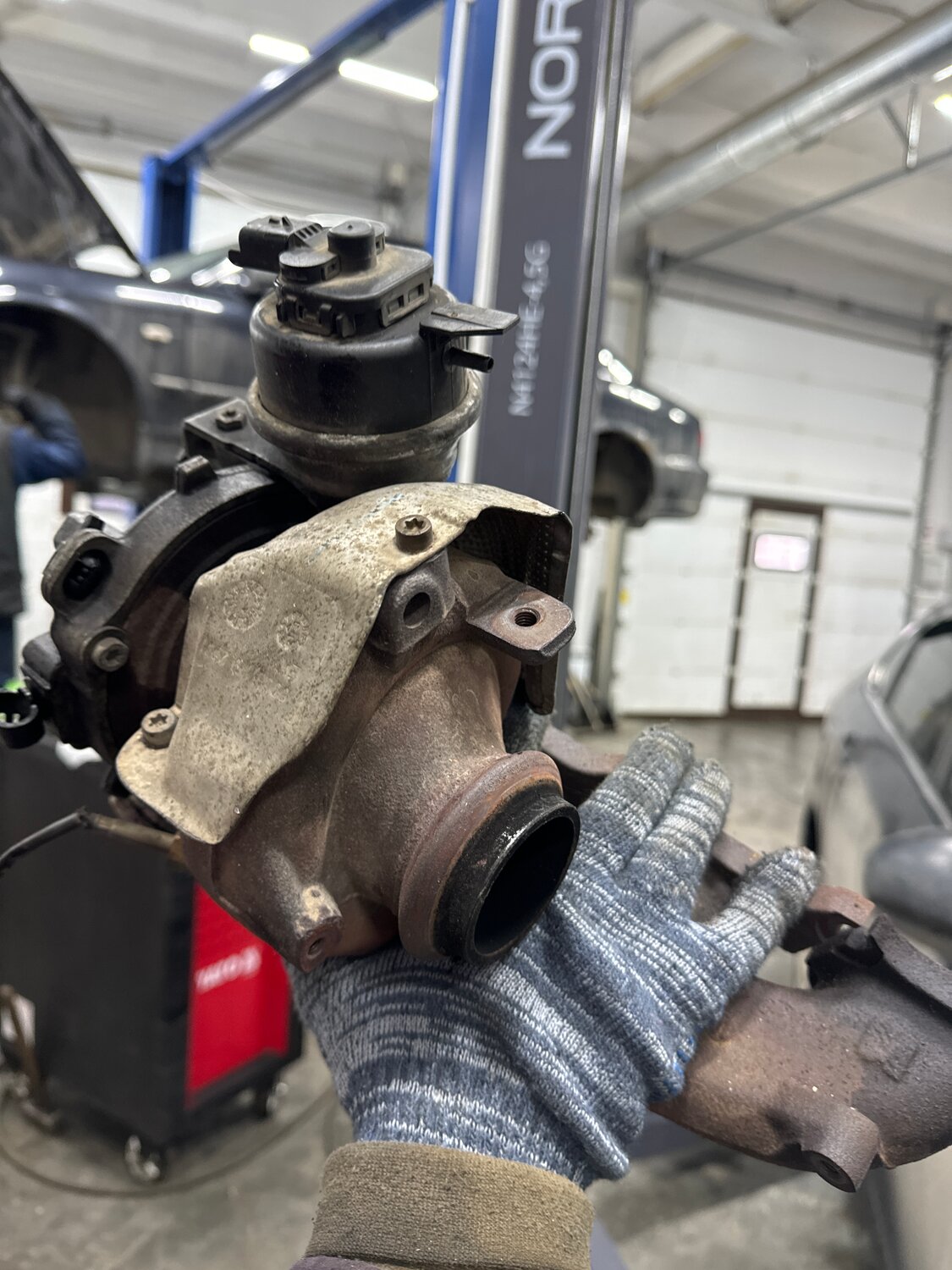 снятие турбины мерседес мл 320 дизель, турбина бмв м57н2, в турбин, турбина, геометрия турбины вольво хс90 дизель