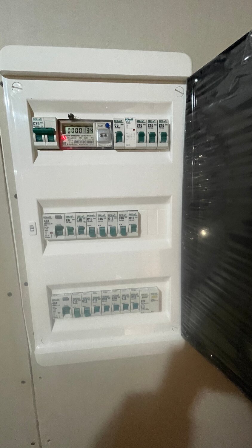 электрика в доме, монтаж электрощита, сборка электрощита, электрощит в квартире, электрощит