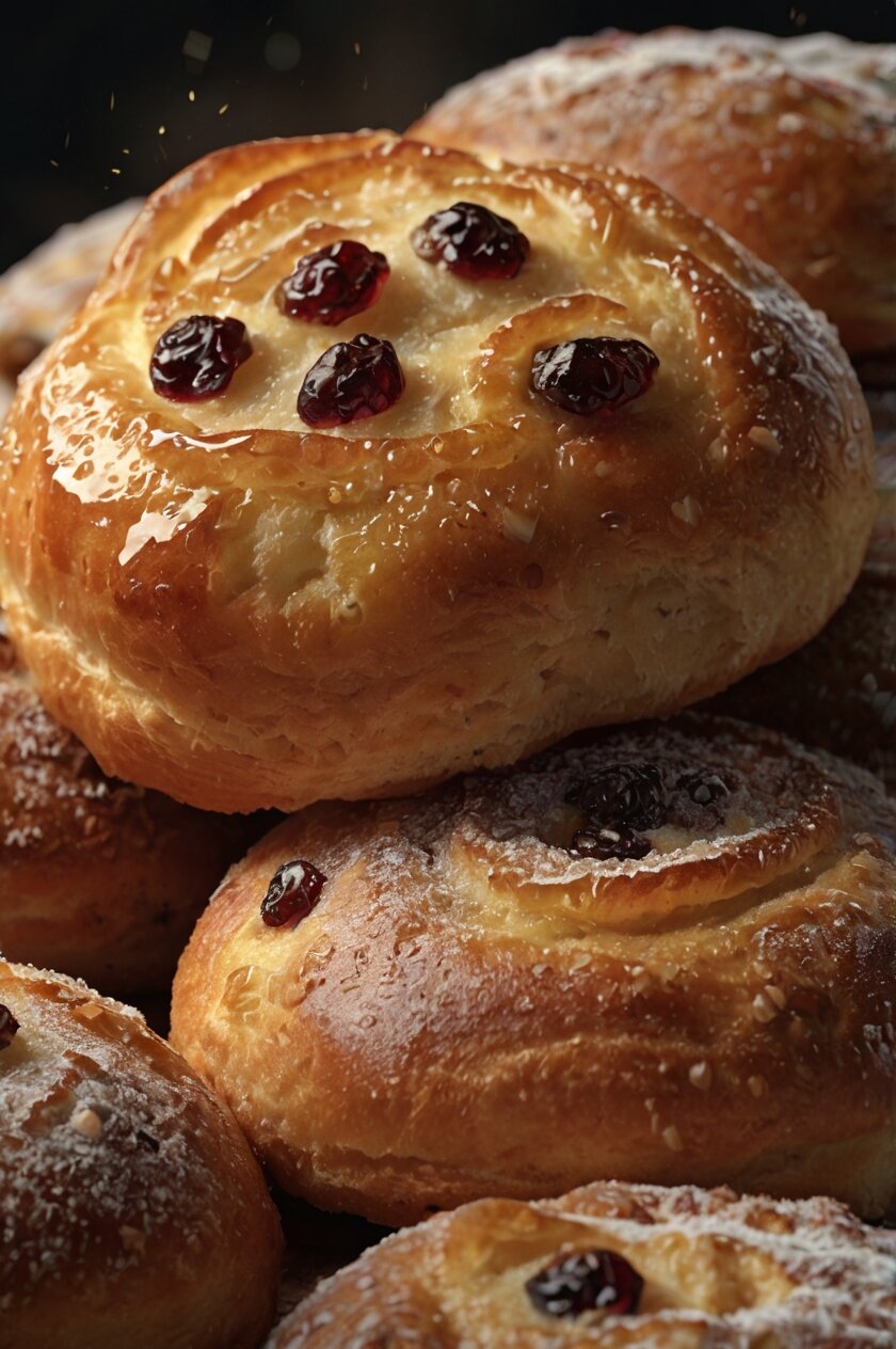французская булочка, выпечка, булочка с изюмом, булочки с изюмом рецепт, булочки с изюмом из дрожжевого теста