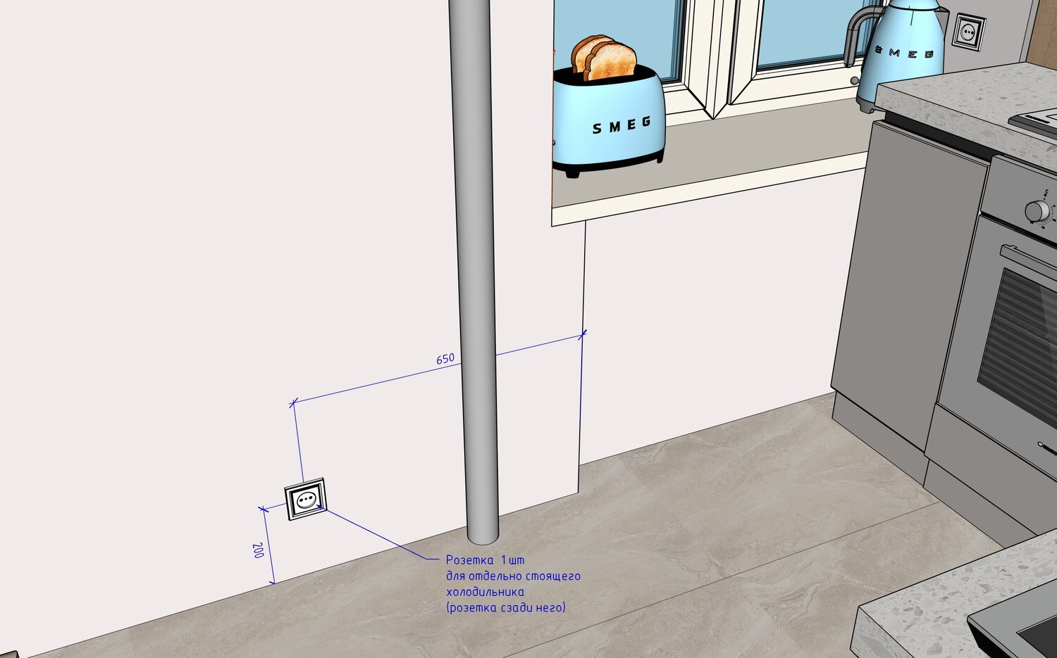 высота розетки для вытяжки на кухне от пола, высота расположения розеток и выключателей, розетка для вытяжки расположение, высота розетки для вытяжки, высота розетки для вытяжки на кухне