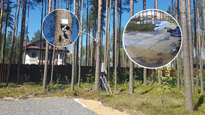 загородные дома, дом, земельного участка, еловая усадьба рощино коттеджный поселок, парк в
