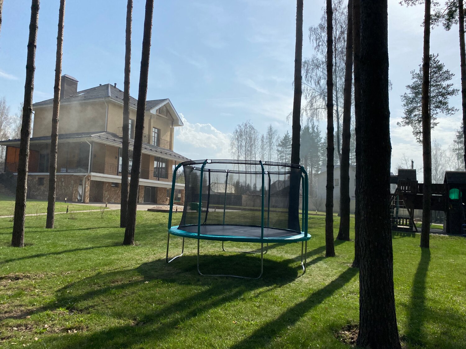 батут hasttings classic green 10 ft, батут hasttings classic green 3.66 м, батут hasttings classic green, батут dfc trampoline kengoo с сеткой, батут trampoline 14ft