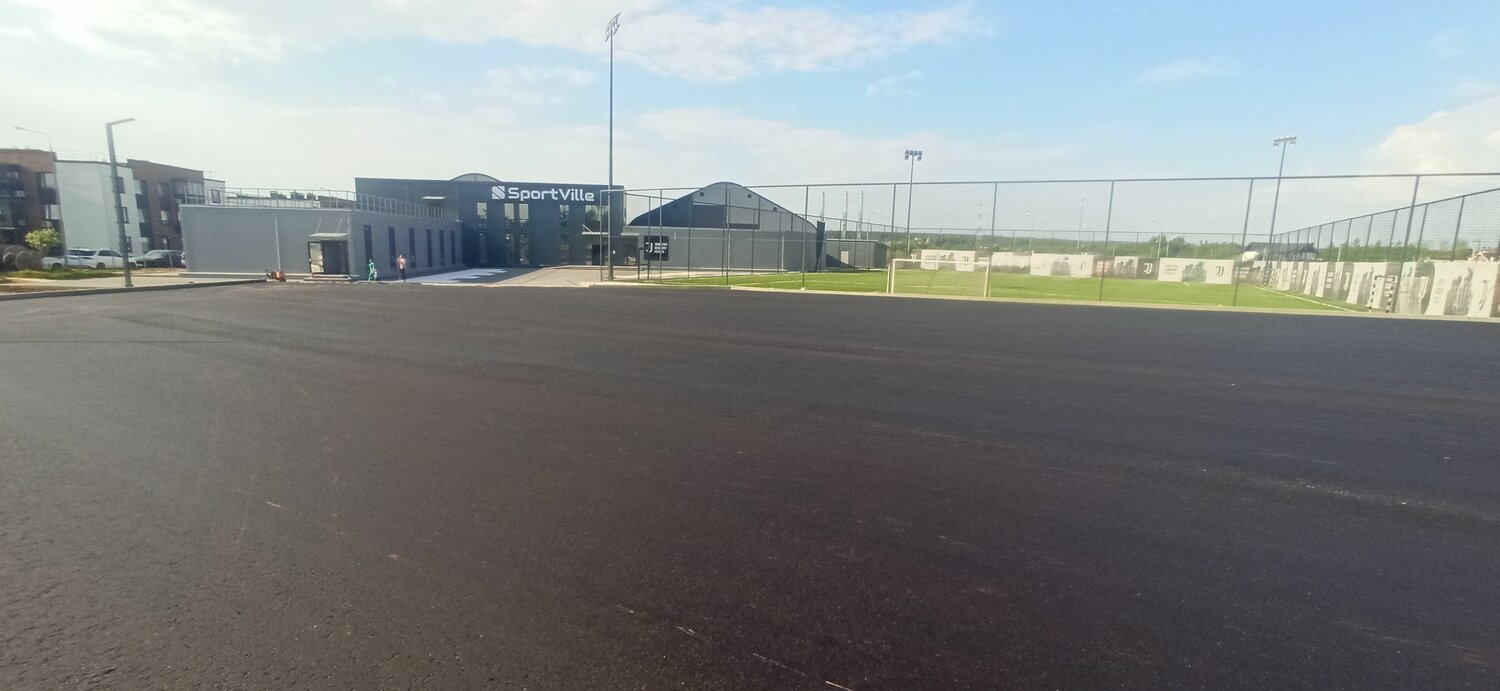 asphalt, asphalt tennis court, асфальт, stade, укладка асфальта