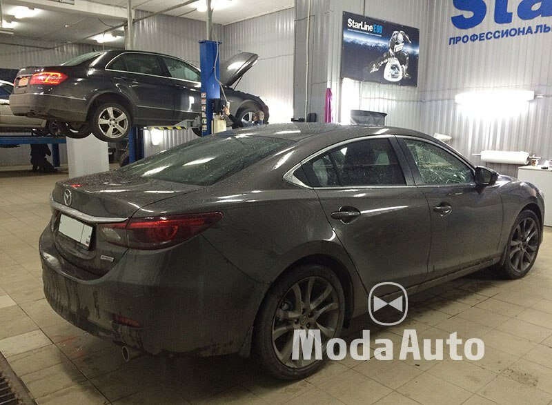 авто, автомобиль, mazda, mazda 6 2018 матовая, киа оптима арки