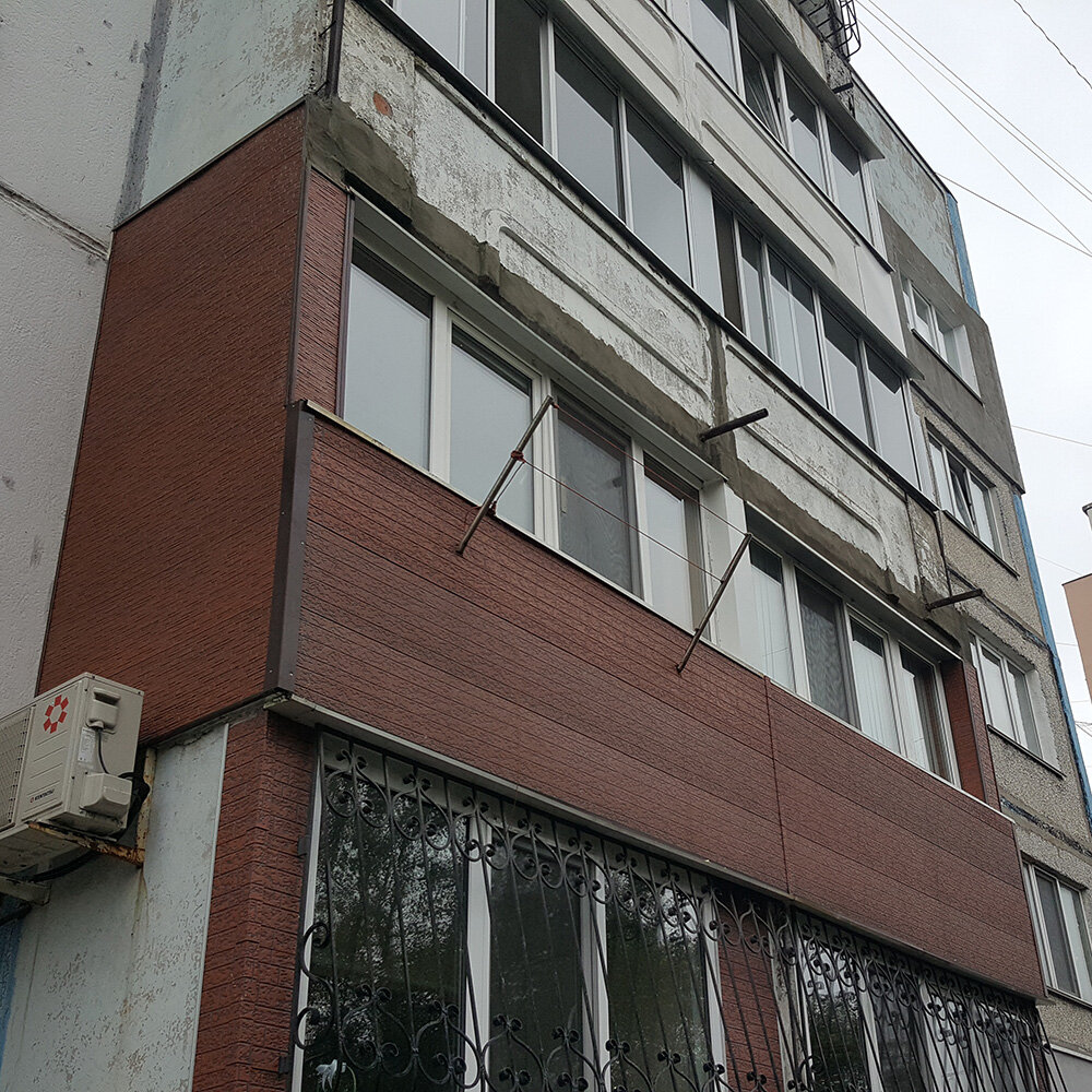 балкон, оцинкованный балкон в хрущевке, здание, лоджия, многоквартирный дом