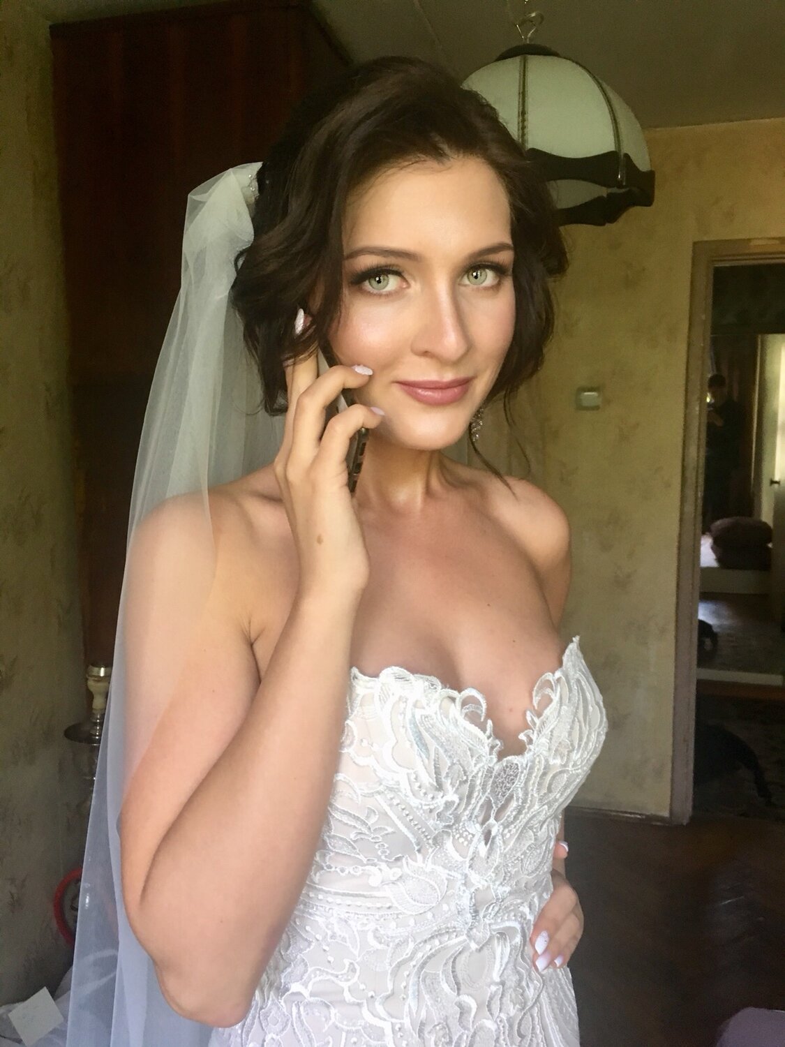 женщина, девушка, невеста, фотосессия, человек