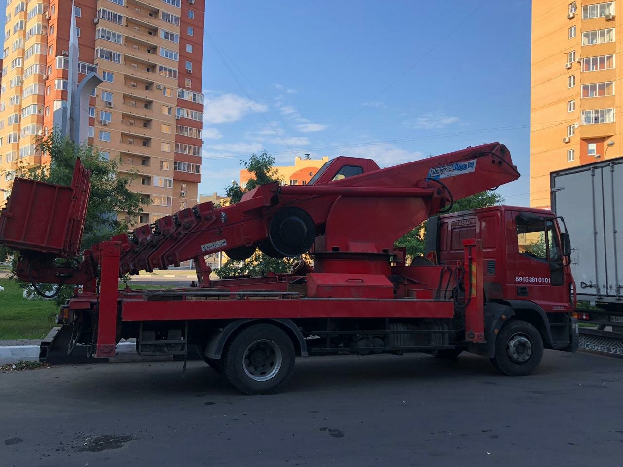 спецтехника автовышка, horyong 500, автовышка horyong sky 360 на базе хендай, horyong, автовышка hs3570