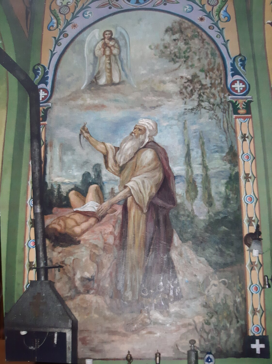 картина, апостолы икона фреска, картины художников, живопись, религиозное искусство