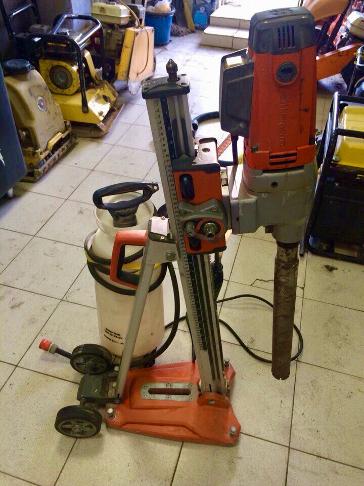 husqvarna dms 240, алмазное бурение хускварна, станина алмазного бурения husqvarna, машина алмазного бурения husqvarna dms-240, хускварна 240 алмазное бурение