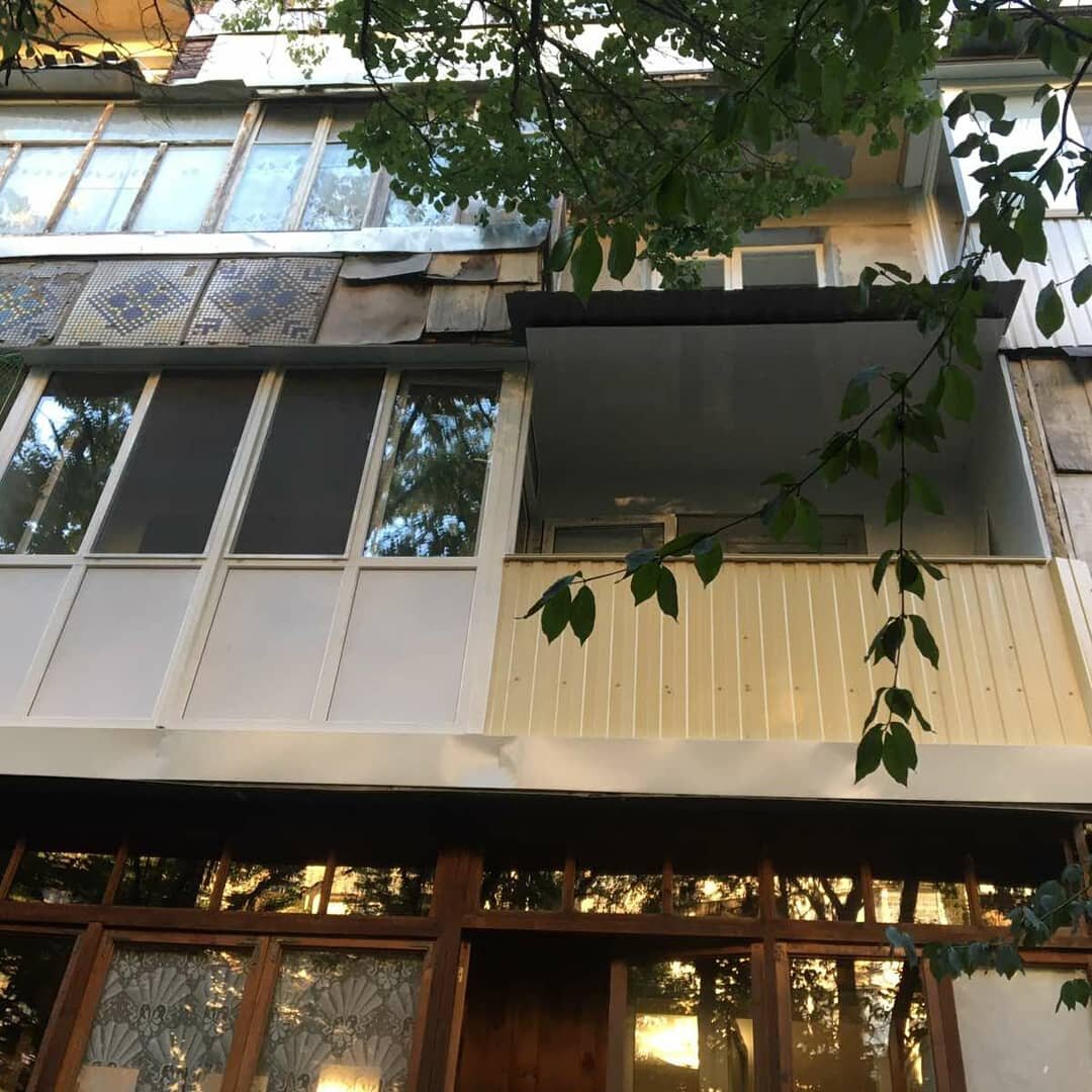 Внешняя отделка профнастилом