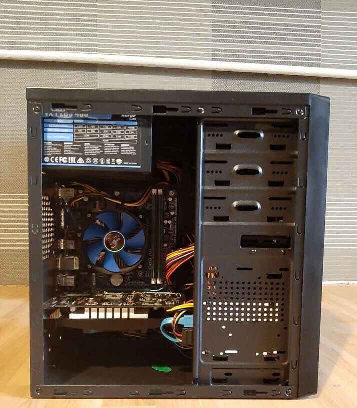 системный блок, пк core i5, компьютер, системный блок aerocool cs-1103, пк i5