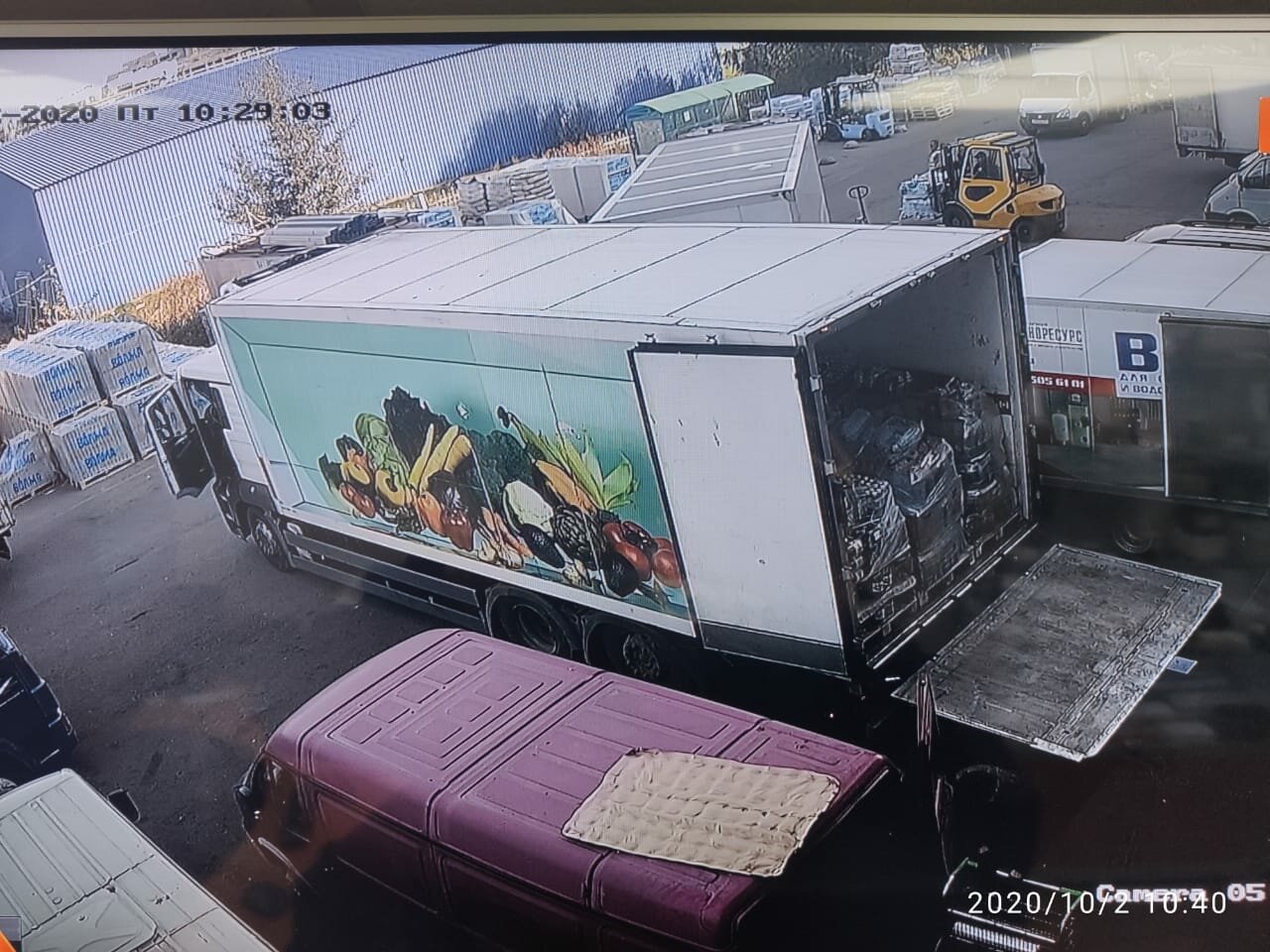 грузовой автомобиль, грузовик, фургон, грузовая, автомобиль