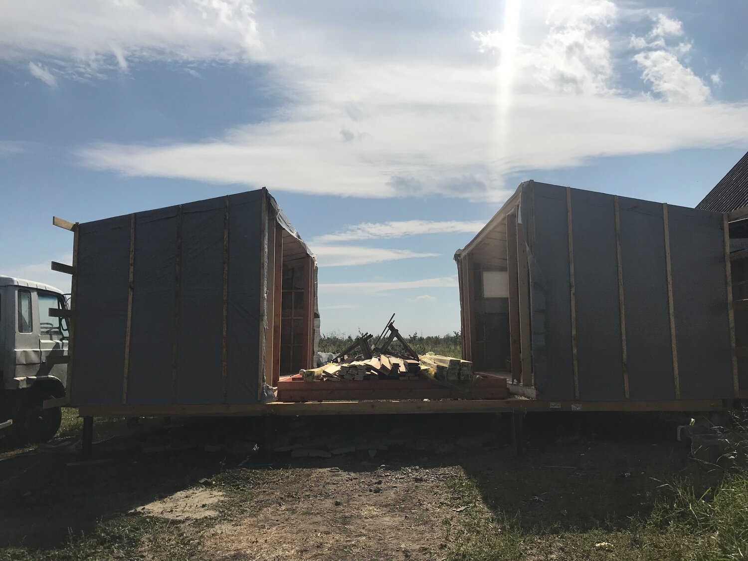 прицеп 8 тонн тандем, прицеп, полуприцеп, прицеп тандем 70 кубов, грузовики
