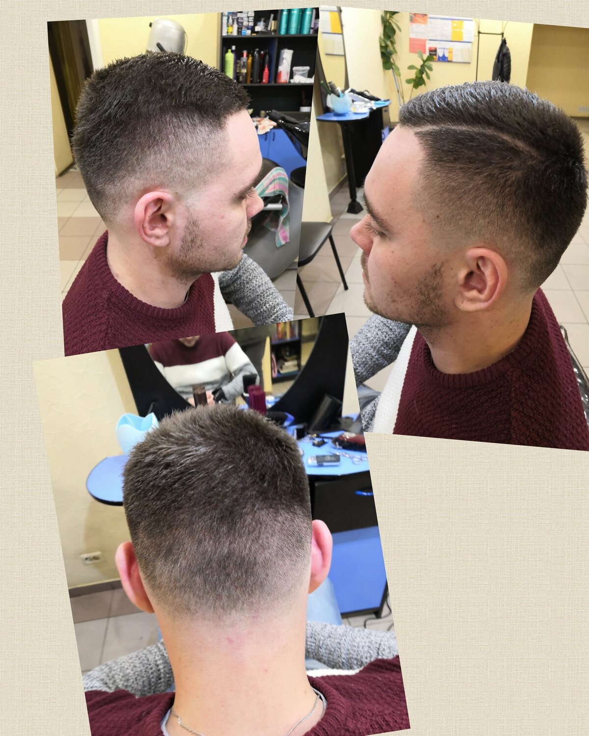 стрижка, полубокс taper fade, прическа цезарь барбершоп, модная стрижка самому криво, fade haircut
