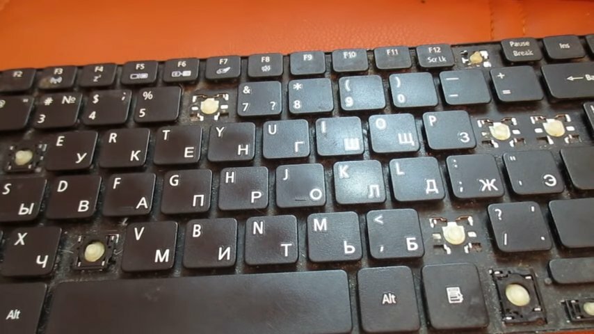 Замена клавиатуры Asus