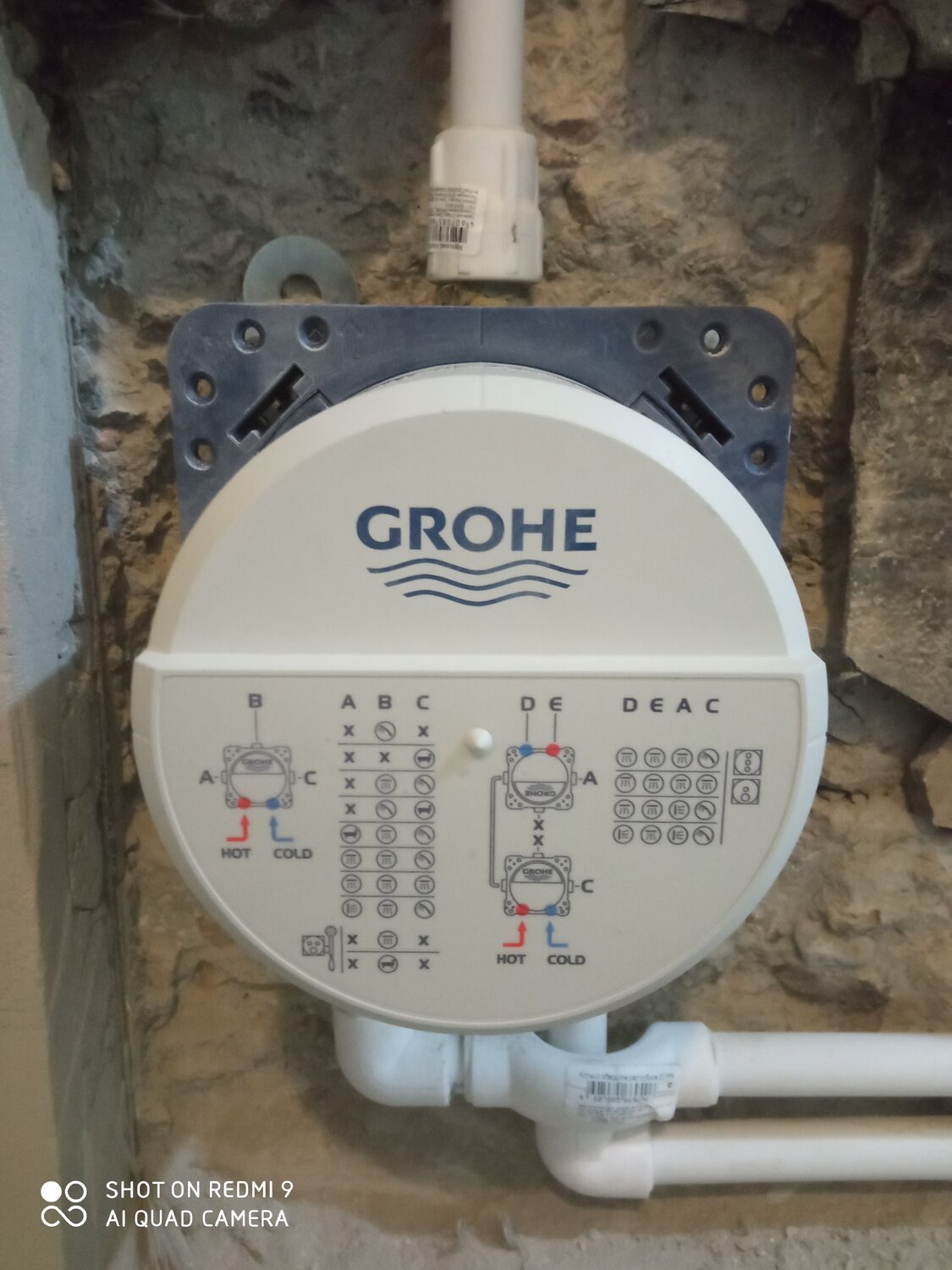 grohe smartbox 35600000, grohe rapido smartbox 35600000, 35600000 grohe, grohe smartbox монтаж, скрытая часть grohe rapido smartbox 35600000