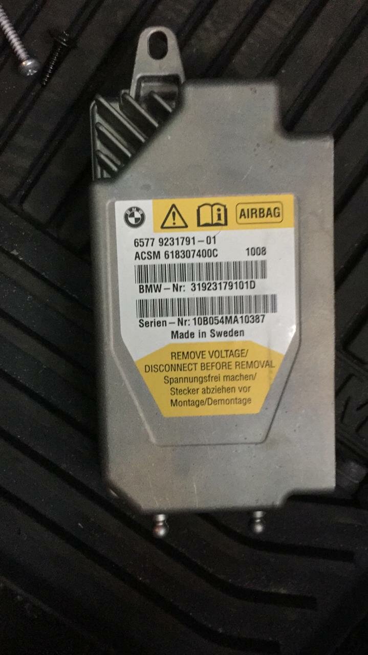 acsm блок бмв, блок acsm f10, bmw 7 f01 блок airbag, электронный блок управления, блок управления