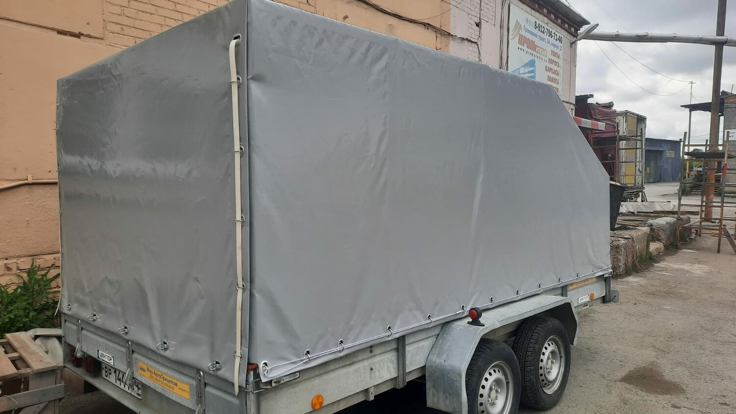 прицеп мзса, прицеп легковой, прицеп мзса 817718, прицепы, тент на легковой прицеп